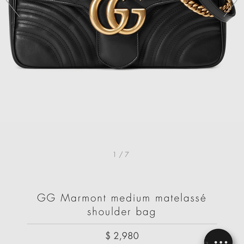 … Marmont medium matelassé shoulder bag - Picture 11 of 15